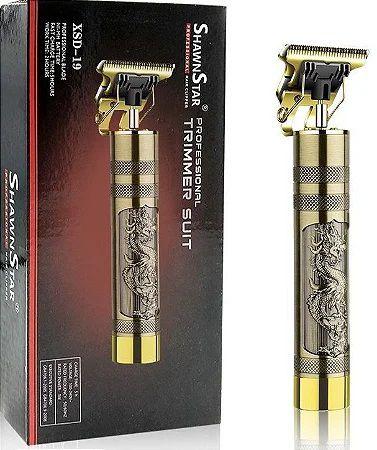 Maquina Acabamento Barba Cabelo Recarregável Sem Fio Premium - XSD